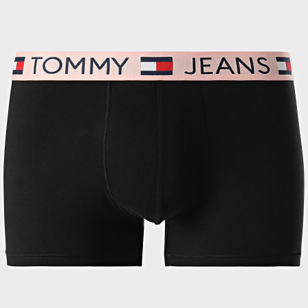 Tommy Jeans - Lot De 3 Boxers Trunk 3289 Noir Vert Clair Rose