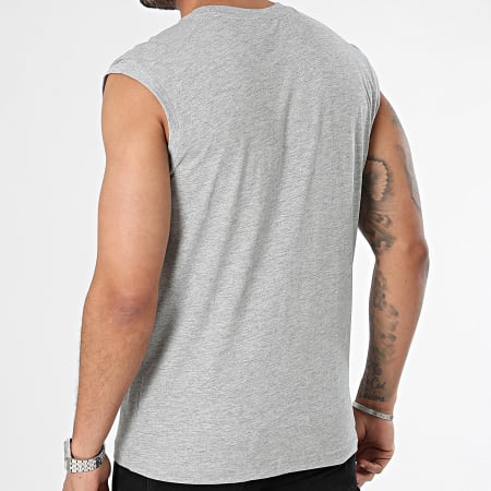 Umbro - Camiseta de tirantes Bas Net Tee 890941-60 Gris jaspeado