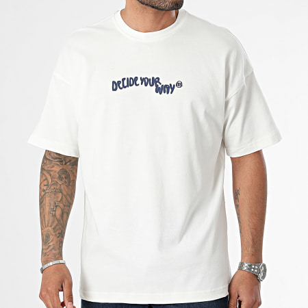 2Y Premium - Camiseta oversize blanca