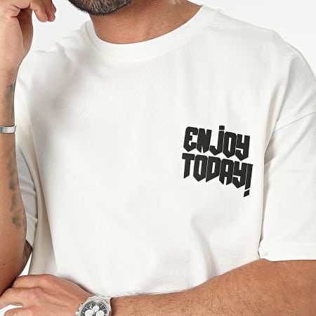2Y Premium - Camiseta oversize beige