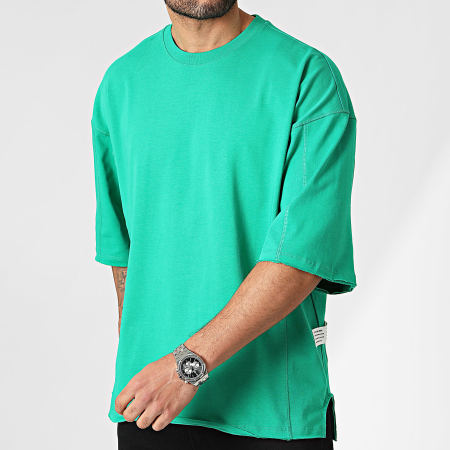 2Y Premium - Maglietta oversize verde