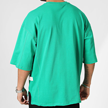 2Y Premium - Maglietta oversize verde