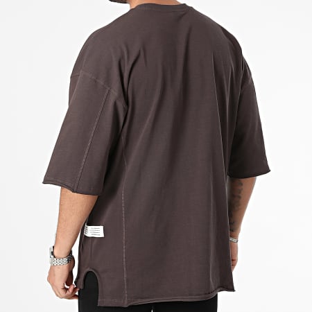 2Y Premium - Tee Shirt Oversize Marron