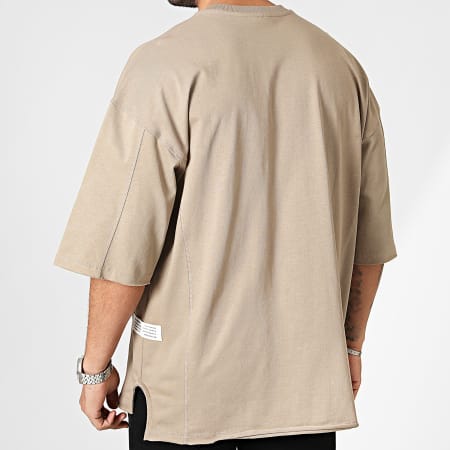 2Y Premium - Maglietta oversize beige