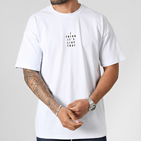 2Y Premium - Tee Shirt Oversize Blanc