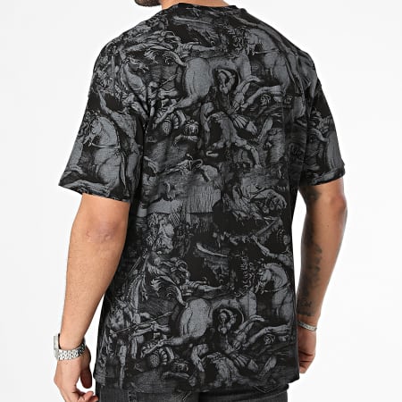 2Y Premium - Camiseta Gris Carbón Negra