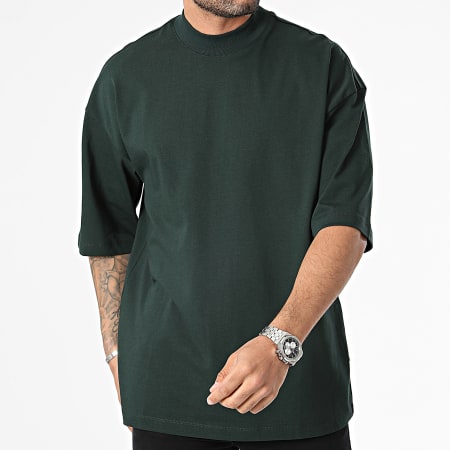 2Y Premium - Camiseta oversize verde oscuro