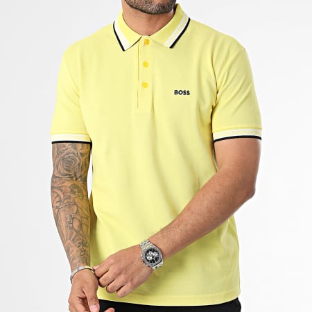 BOSS - Polo Manches Courtes Paddy 50469055 Jaune
