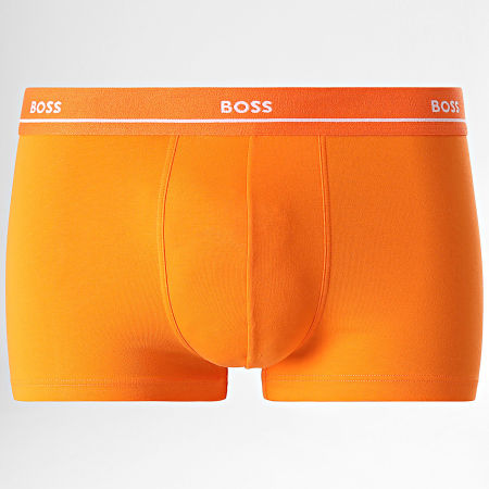 BOSS - Pack de 5 Boxers 50496799 Rojo Naranja Amarillo Azul Claro Verde