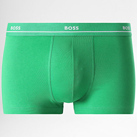 BOSS - Pack de 5 Boxers 50496799 Rojo Naranja Amarillo Azul Claro Verde
