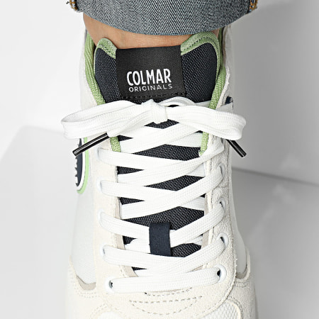 Colmar - Travis Plus Colors 019 Bianco Navy Green Sneakers