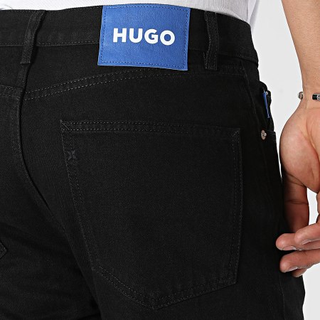 Hugo Blue - Jean Straight Jonah 50511485 Noir