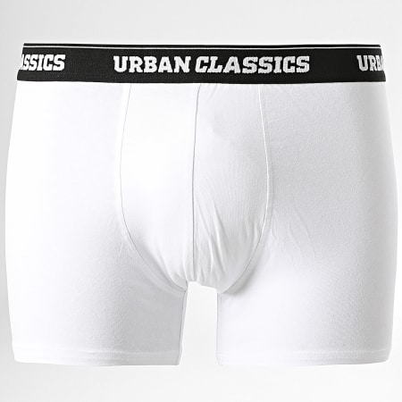 Urban Classics - Set di 3 boxer neri, bianchi e grigi PP1277