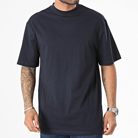Urban Classics - Camiseta de cola oversize TB006 Azul marino