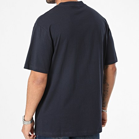 Urban Classics - Tee Shirt Oversize Tail TB006 Bleu Marine