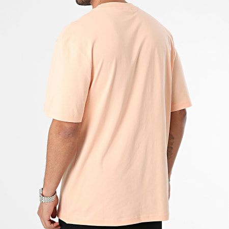 Urban Classics - Camiseta de cola oversize TB006 Naranja claro
