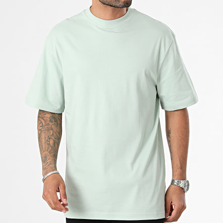 Urban Classics - Camiseta de cola oversize TB006 Verde claro