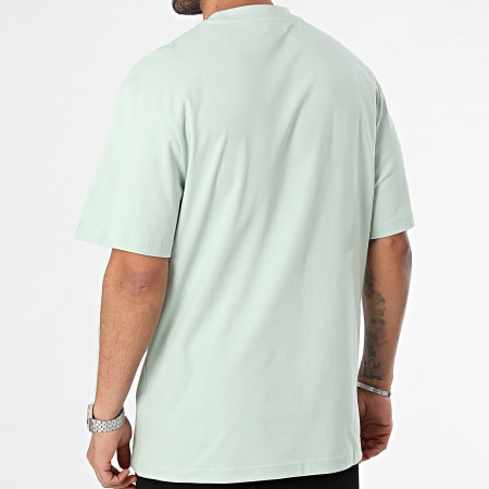 Urban Classics - Camiseta de cola oversize TB006 Verde claro