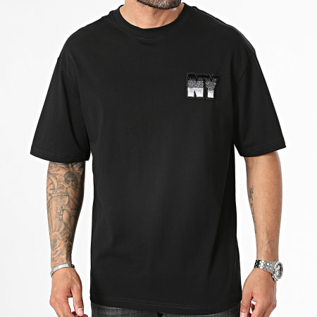 John H - Tee Shirt Oversize Noir