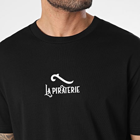 La Piraterie - Tee Shirt Oversize Large A Contre Courant Negro Verde