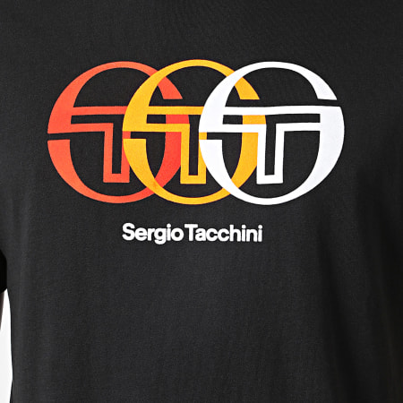 Sergio Tacchini - Tee Shirt Triade 40518 Noir