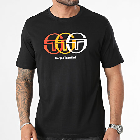 Sergio Tacchini - Camiseta Triade 40518 Negro