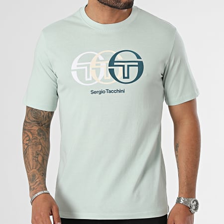Sergio Tacchini - Triade Tee Shirt 40518 Verde chiaro