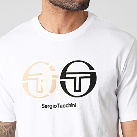 Sergio Tacchini - Triade Tee Shirt 40518 Bianco