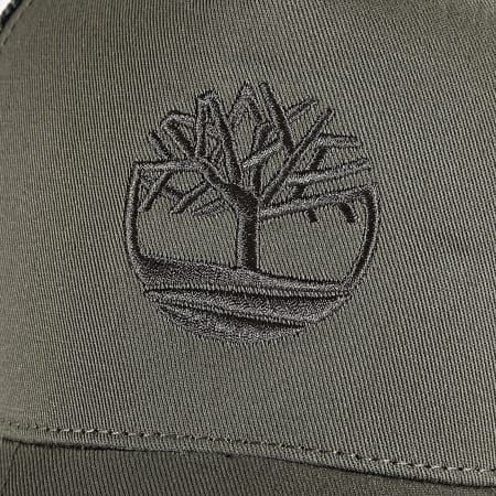 Timberland - Cappello Trucker stampato a rete A2Q2D Verde Khaki