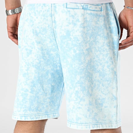 Urban Classics - Pantaloncini da jogging lavati in asciugamano TB6278 Azzurro