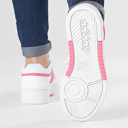 Adidas Sportswear - Hoops 3.0 Bold IG6114 Calzature Bianco Rosa Fusion Rosa Fusion Donna