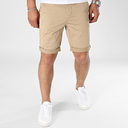 American People - Short Chino Most Beige Foncé