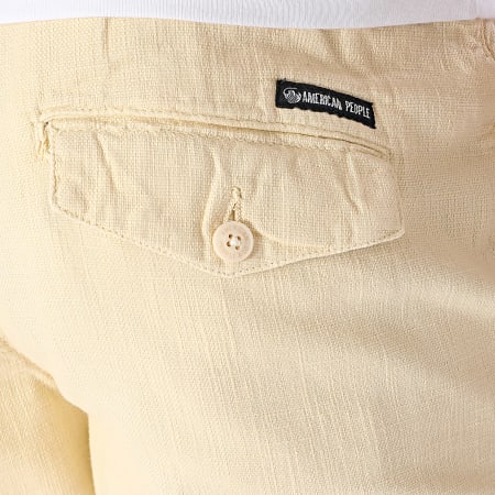 American People - Short Chino Beattle 116-23 Beige Clair