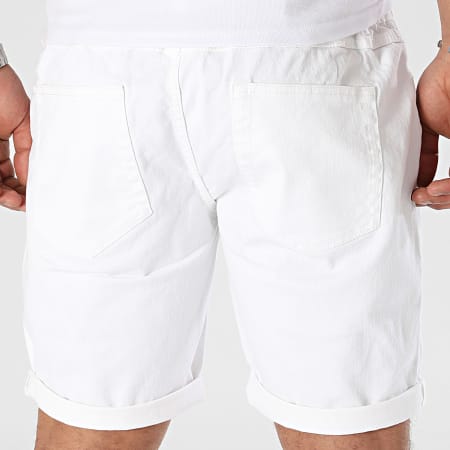 American People - Pantaloncini Big Jean 116-25 Bianco