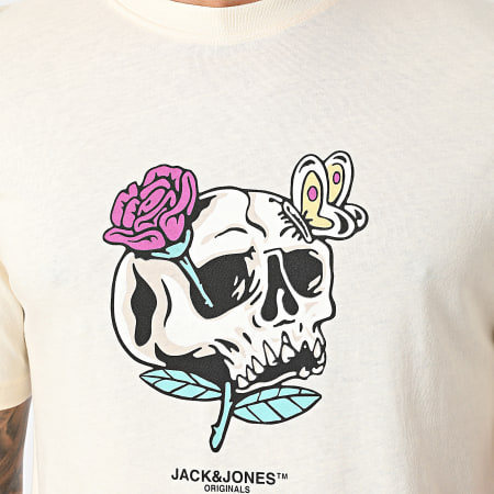 Jack And Jones - Tee Shirt Tampa Beige