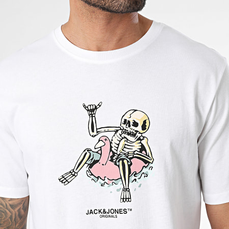 Jack And Jones - Tee Shirt Tampa Blanc