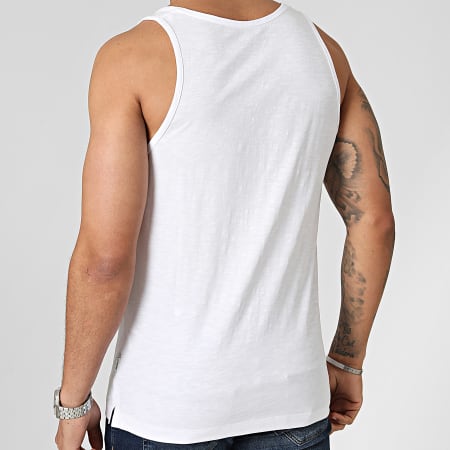 Jack And Jones - Camiseta de tirantes con bolsillos Tampa White