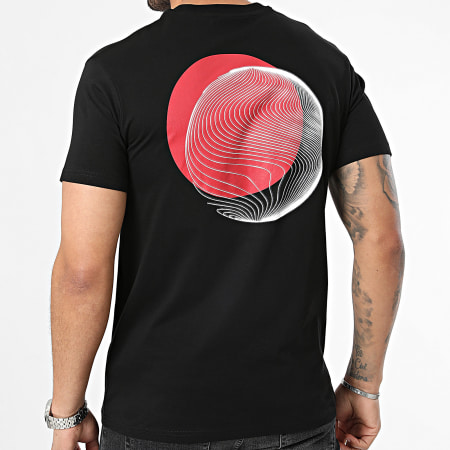 La Piraterie - Red Moon T-shirt Zwart