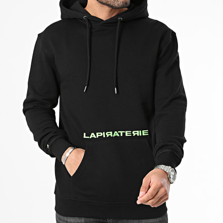 La Piraterie - Futur Green Hoodie Zwart