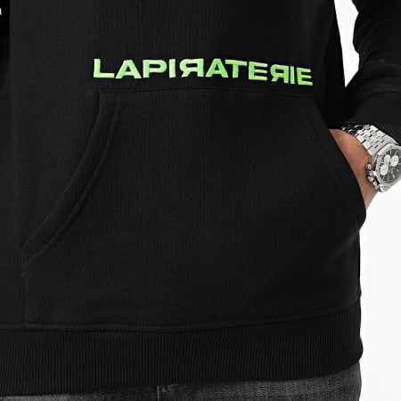 La Piraterie - Futur Green Hoodie Zwart