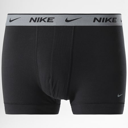Nike - Set di 3 boxer in cotone elasticizzato KE1008 nero