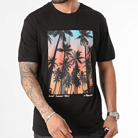 Only And Sons - Tee Shirt Kolton Noir Sunset