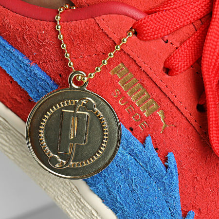 Puma - Suede One Piece 396520 For All Time Rojo Ultra Azul Sneakers