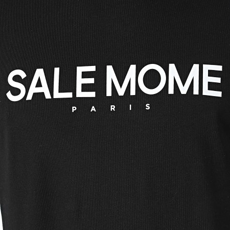 Sale Môme Paris - Maglietta Poisson D'Avril Nero Bianco