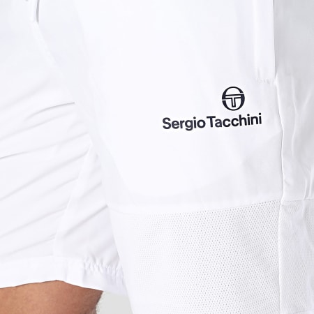Sergio Tacchini - Pantalón Corto Specchio 40608 Blanco