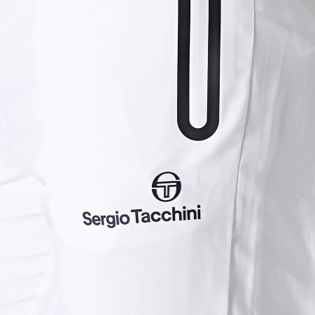 Sergio Tacchini - Pantalon Jogging Specchio 40609 Blanc