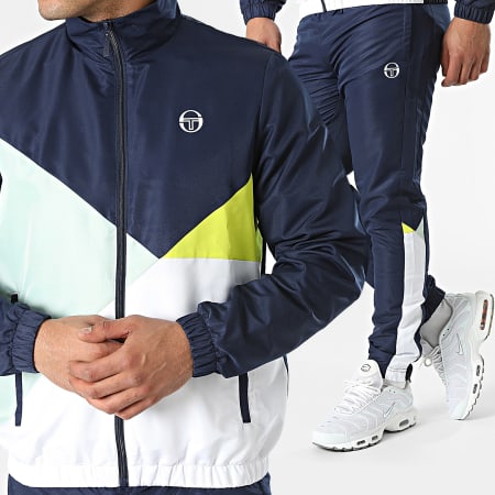 Sergio Tacchini - Chándal Geométrica 40631 Azul Marino