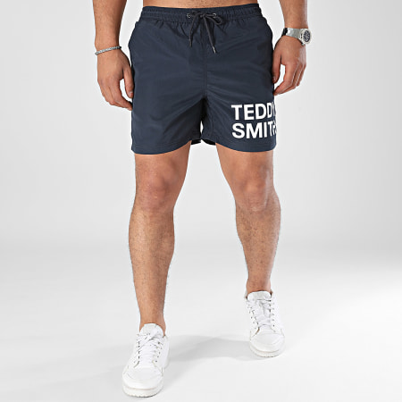 Teddy Smith - Pantaloncini da bagno Diaz 12416477D blu navy