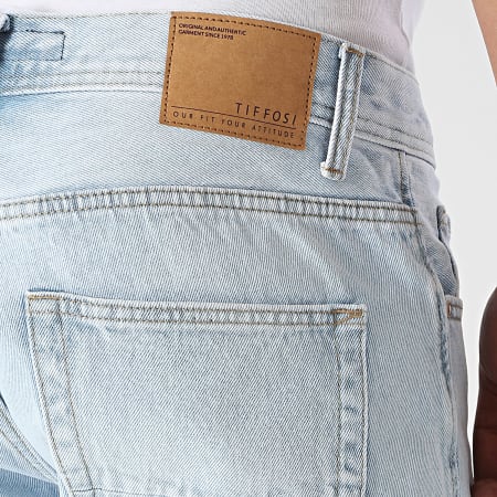 Tiffosi - Regular Fit Jean Shorts 10054415 Lavado Azul
