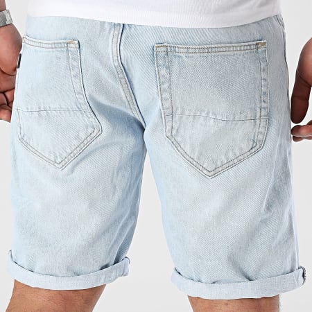 Tiffosi - Pantaloncini Jean regular fit 10054415 Blue Wash